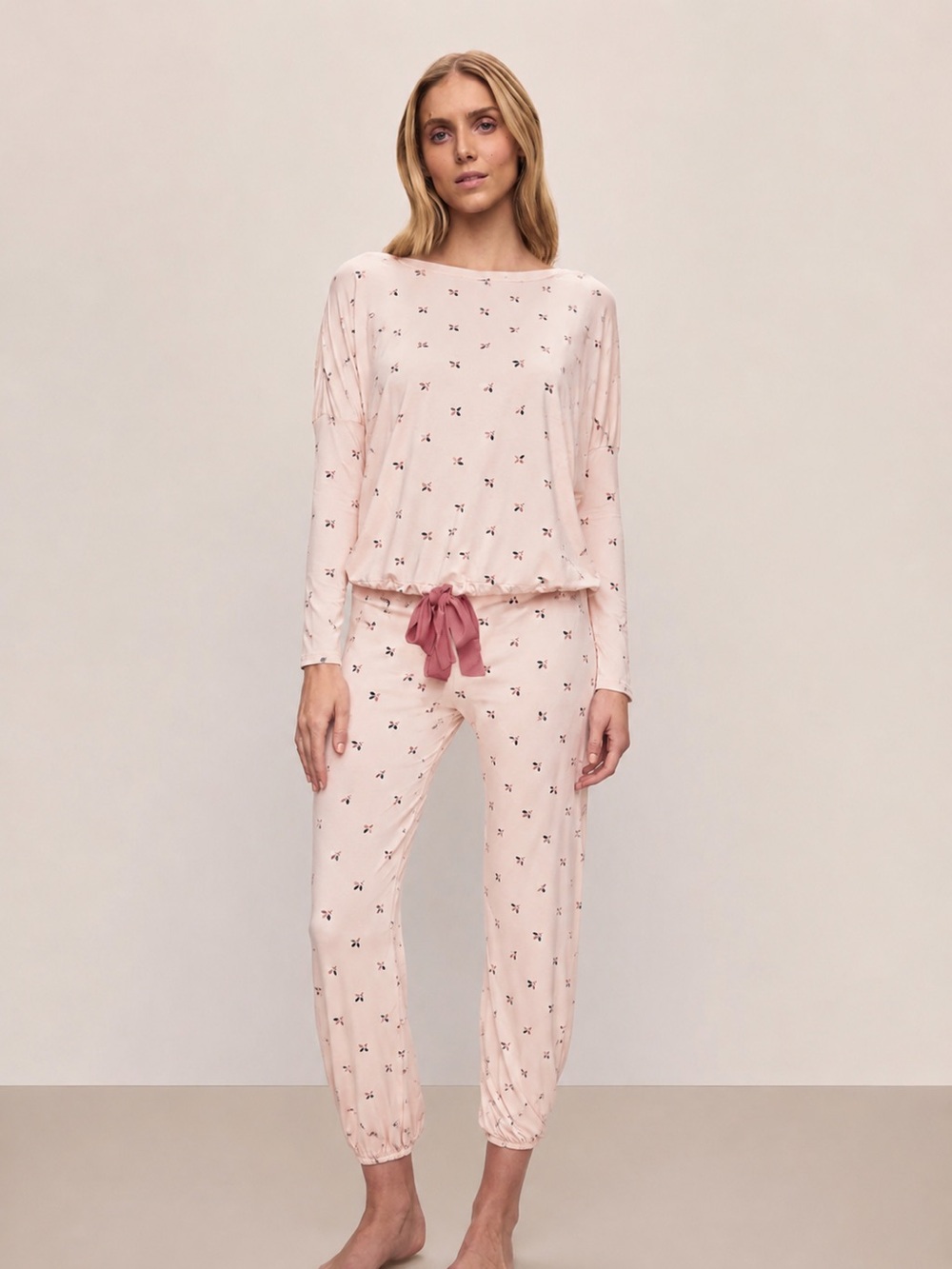 Eberjey Gisele slouchy pajama set size small EUC